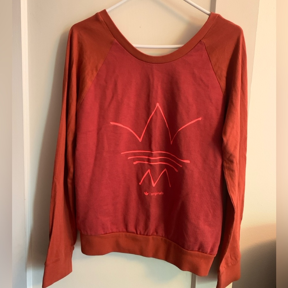 Orange Adidas Originals Sweatshirt